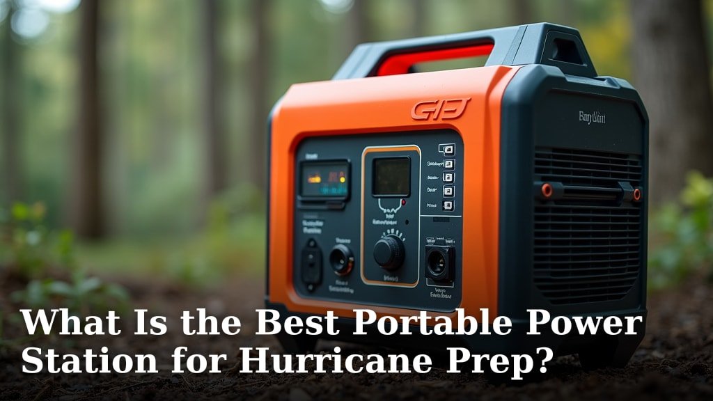 What Is the Best Portable Power Station for Hurricane Prep?