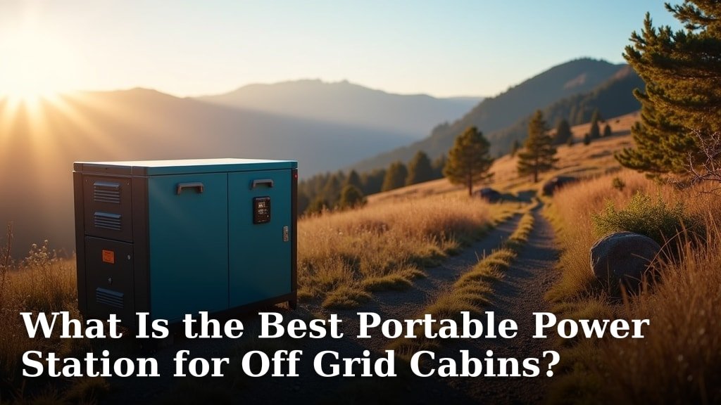 What Is the Best Portable Power Station for Off Grid Cabins?