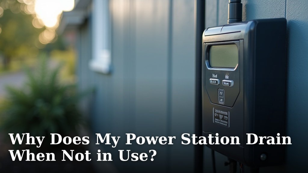 Why Does My Power Station Drain When Not in Use?
