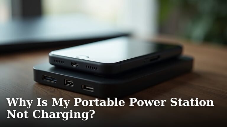 Why Is My Portable Power Station Not Charging?