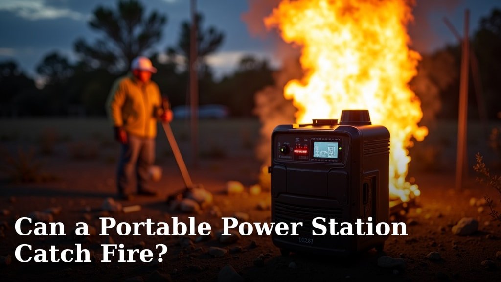 Can a Portable Power Station Catch Fire?