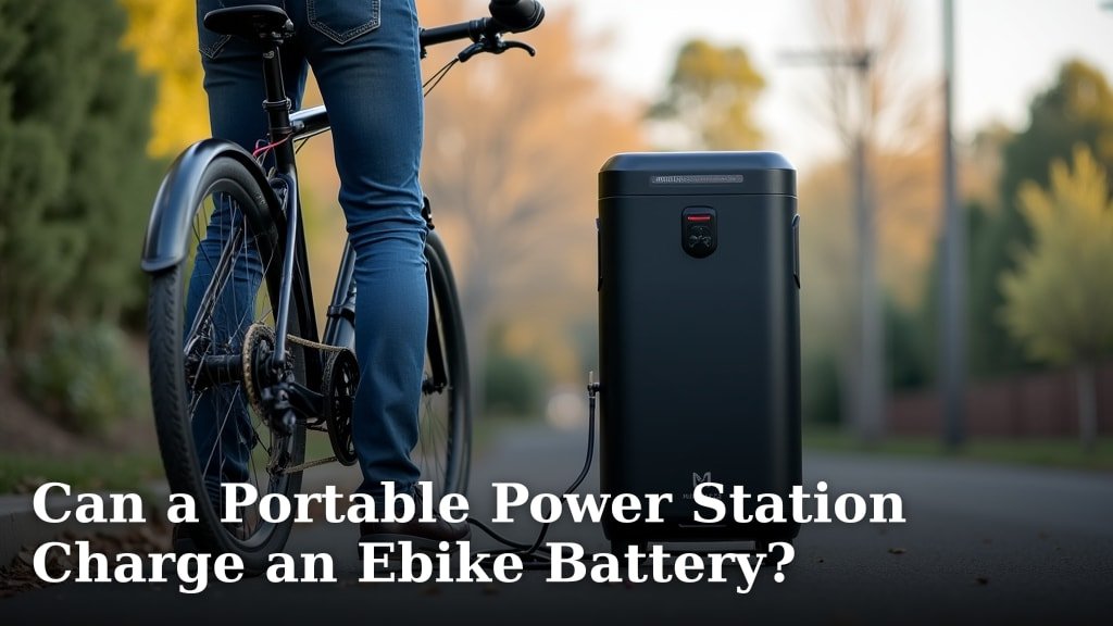 Can a Portable Power Station Charge an Ebike Battery?