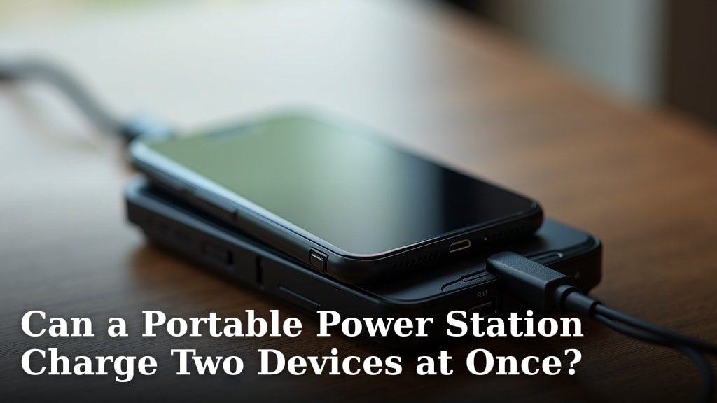 Can a Portable Power Station Charge Two Devices at Once?