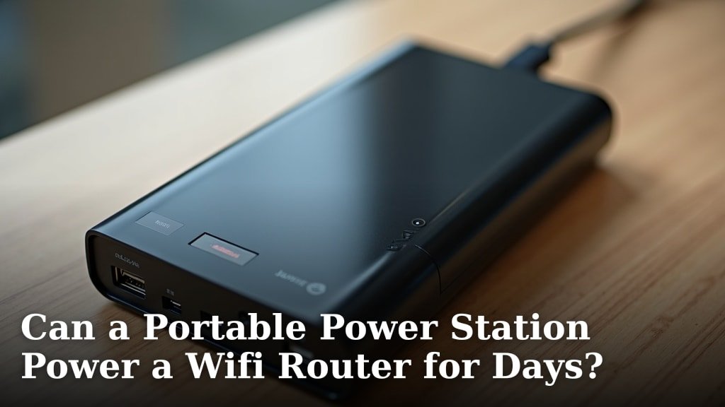 Can a Portable Power Station Power a Wifi Router for Days?