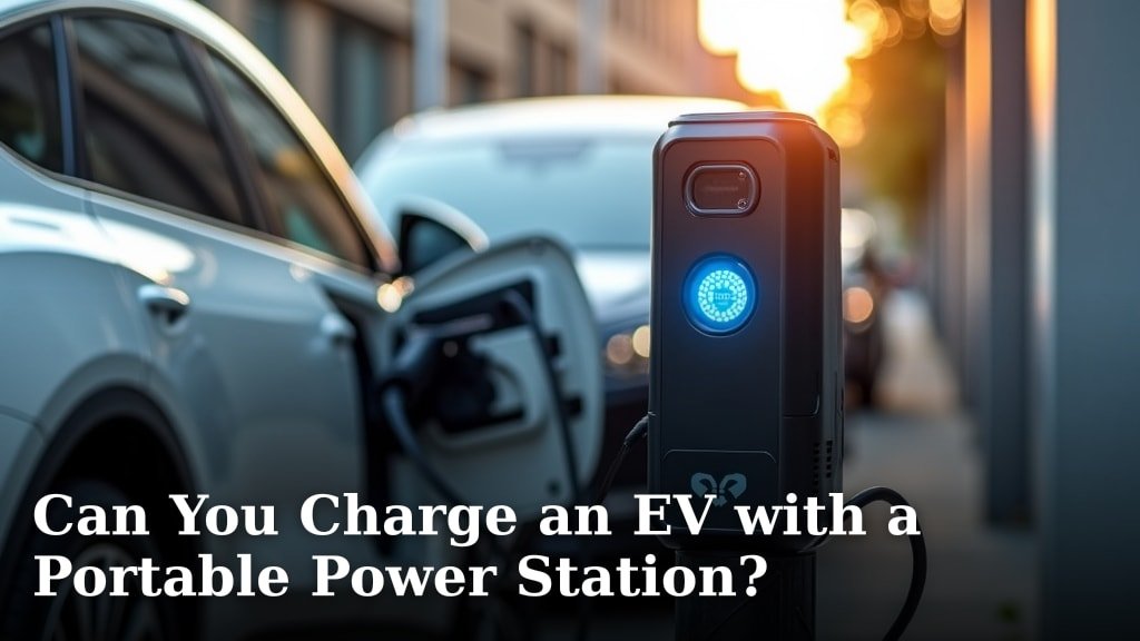 Can You Charge an EV with a Portable Power Station?