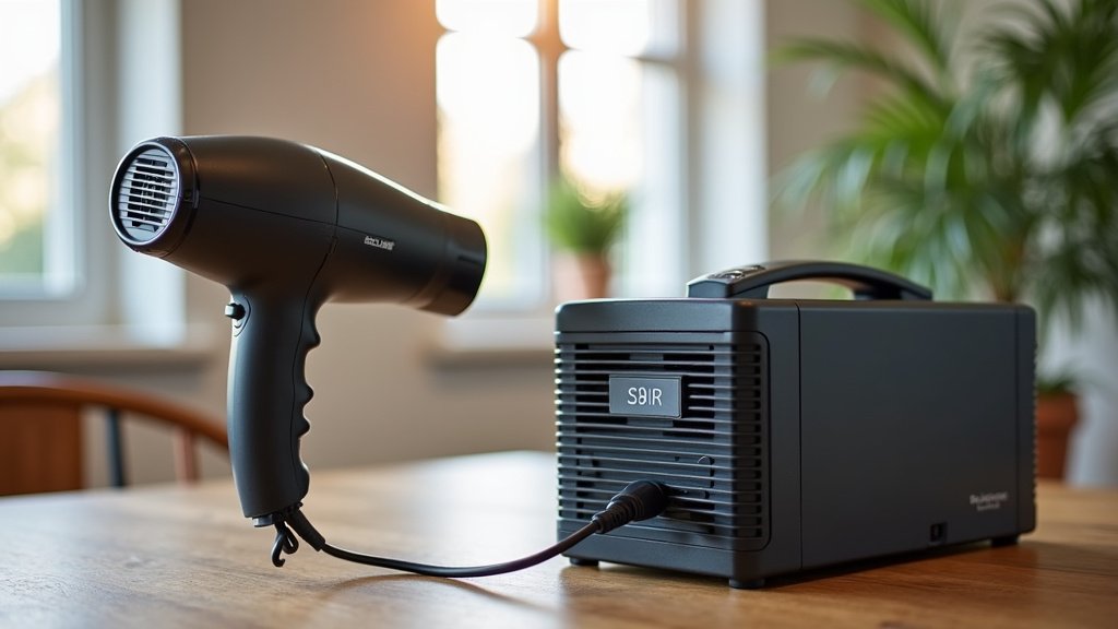 Powering Your Hair Dryer with a Portable Power Station: What You Need to Know