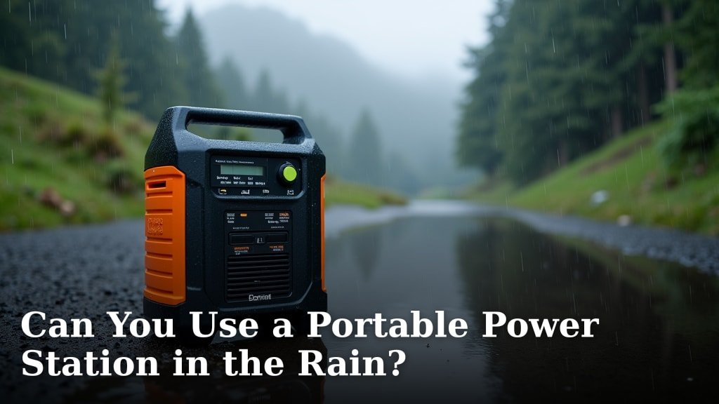 Can You Use a Portable Power Station in the Rain?