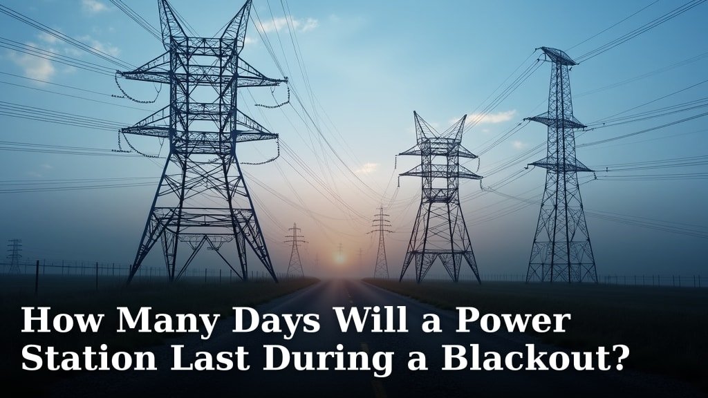 How Many Days Will a Power Station Last During a Blackout?