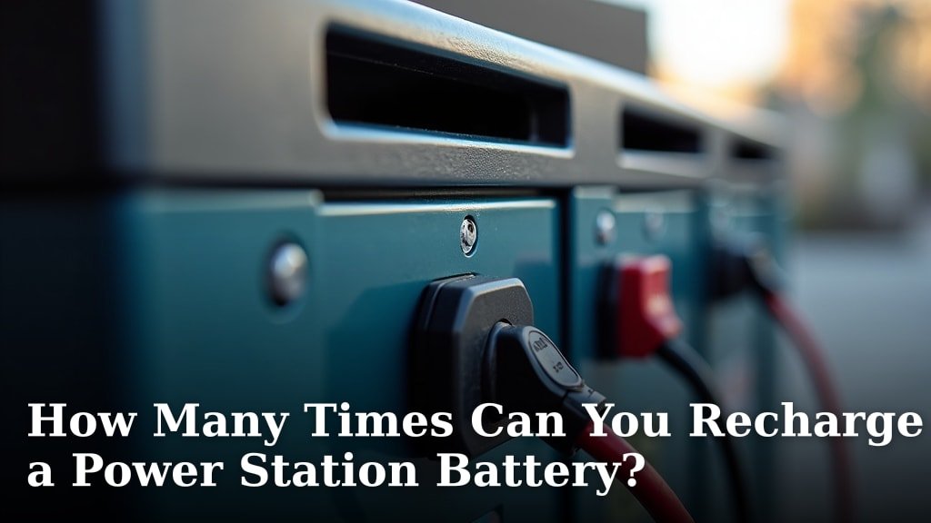 How Many Times Can You Recharge a Power Station Battery?
