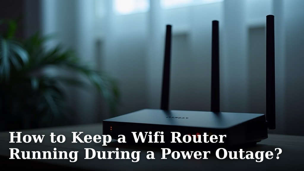 How to Keep a Wifi Router Running During a Power Outage?