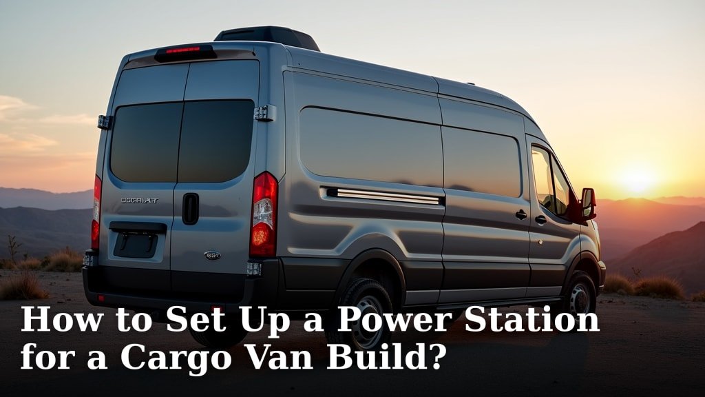 How to Set Up a Power Station for a Cargo Van Build?