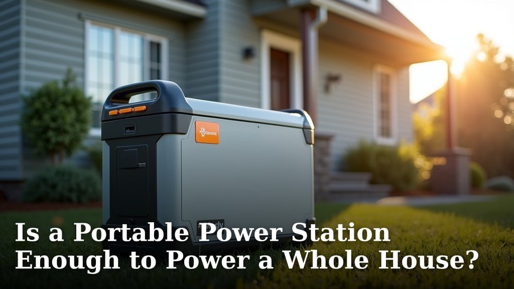 Is a Portable Power Station Enough to Power a Whole House?