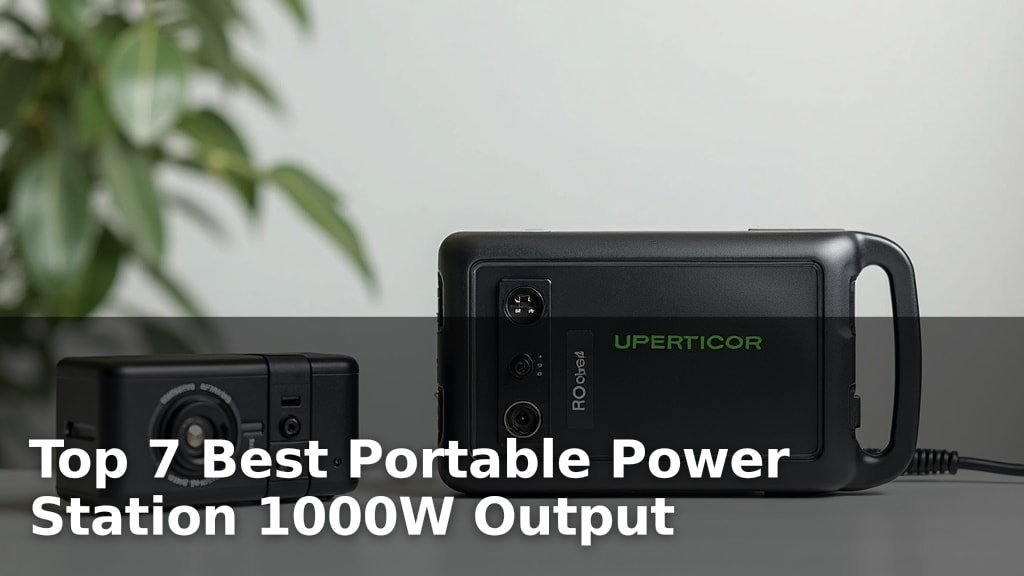 Best Portable Power Station 1000W Output
