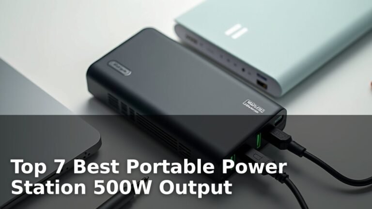 Top 7 Best Portable Power Station 500W Output
