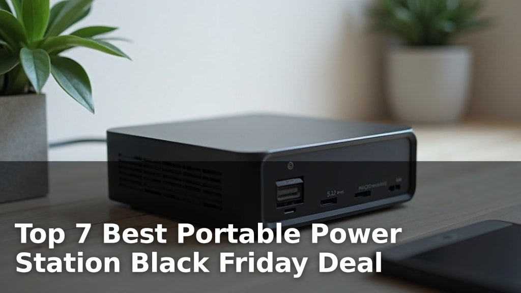 Best Portable Power Station Black Friday Deal