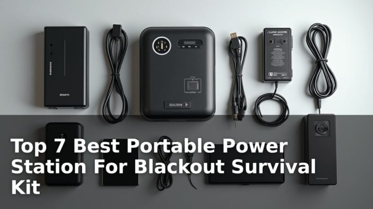 Top 7 Best Portable Power Station For Blackout Survival Kit