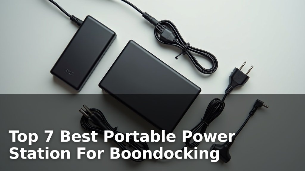 Best Portable Power Station For Boondocking