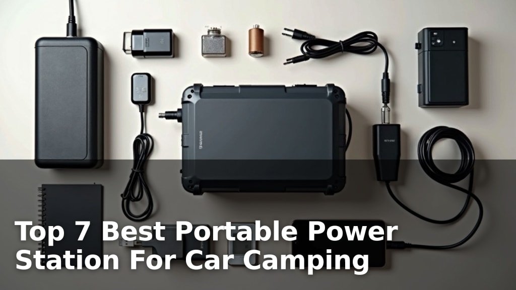 Top 7 Best Portable Power Station For Car Camping