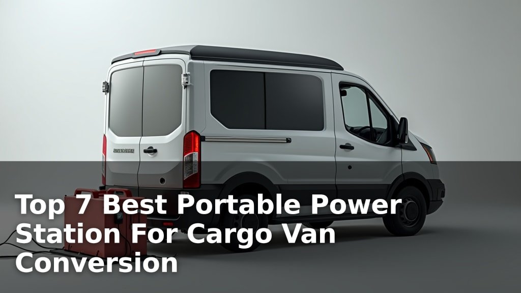 Best Portable Power Station For Cargo Van Conversion