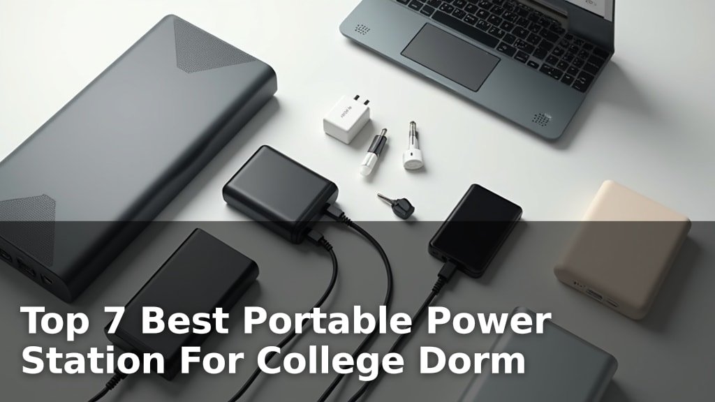 Best Portable Power Station For College Dorm