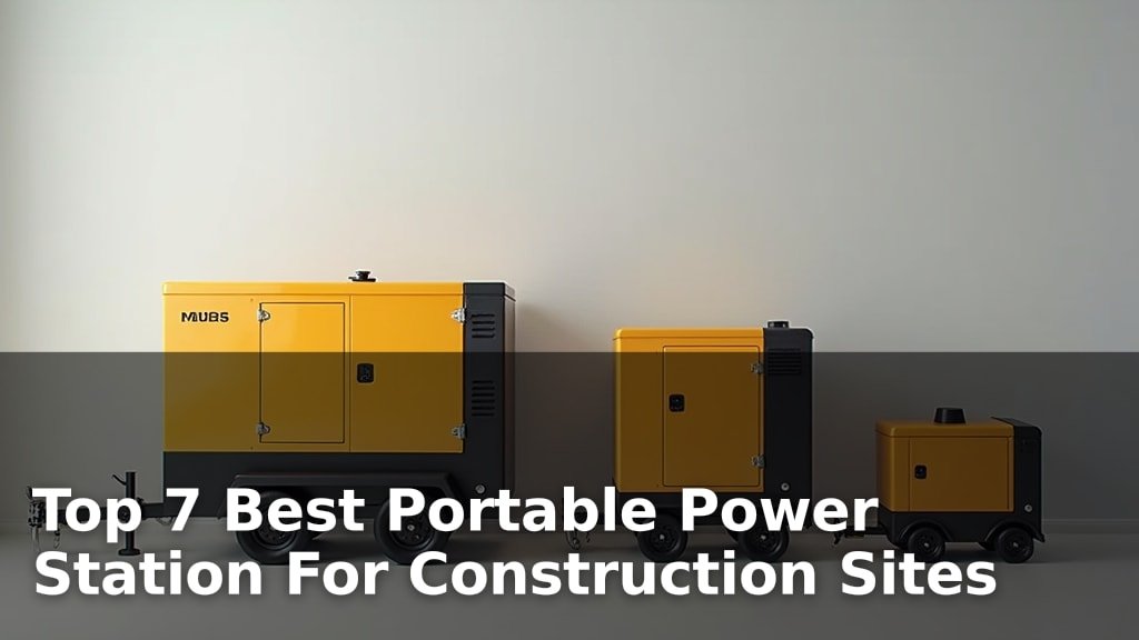 Best Portable Power Station For Construction Sites