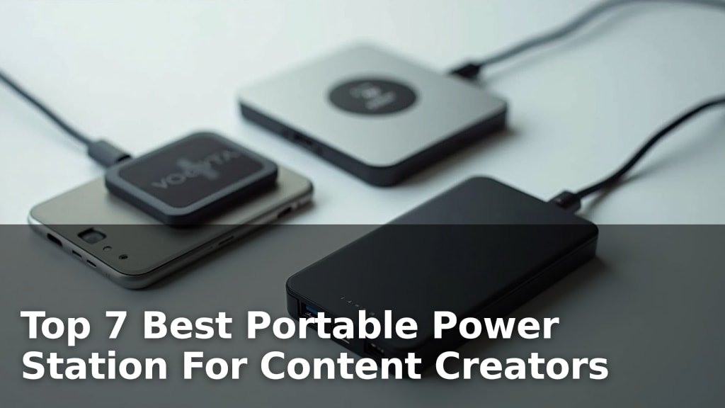 Best Portable Power Station For Content Creators