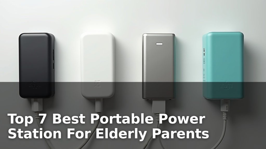 Best Portable Power Station For Elderly Parents