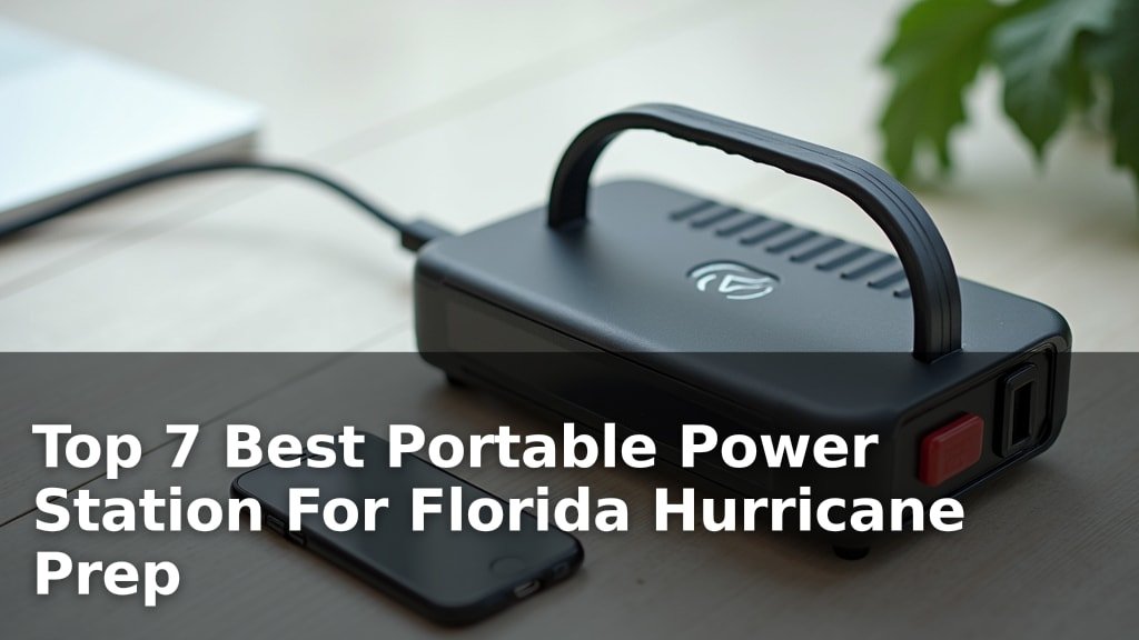 Top 7 Best Portable Power Station For Florida Hurricane Prep