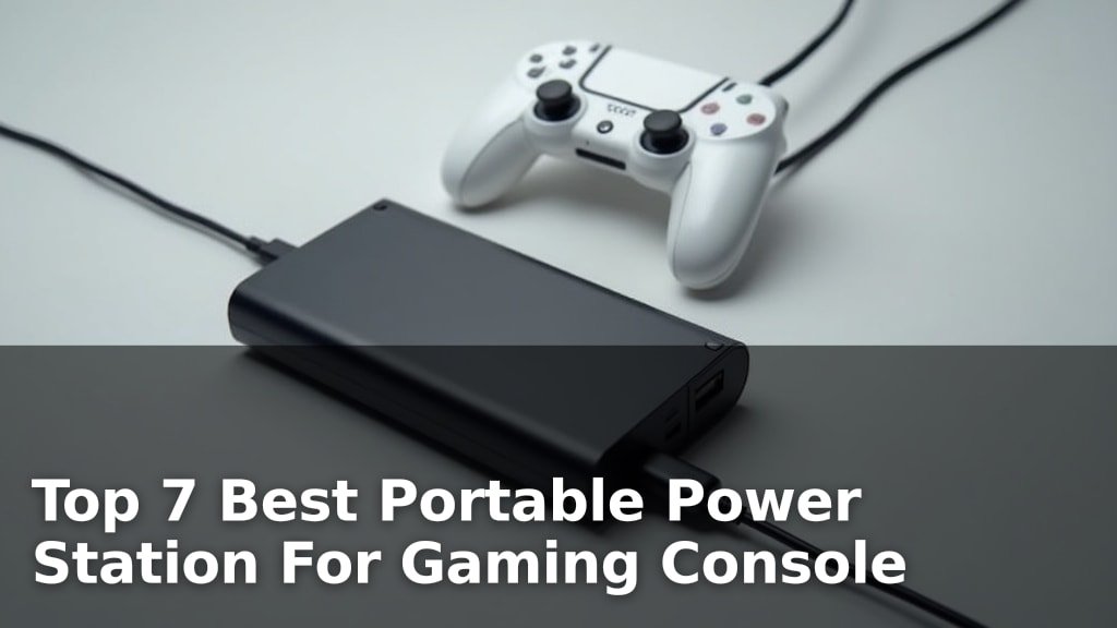Best Portable Power Station For Gaming Console