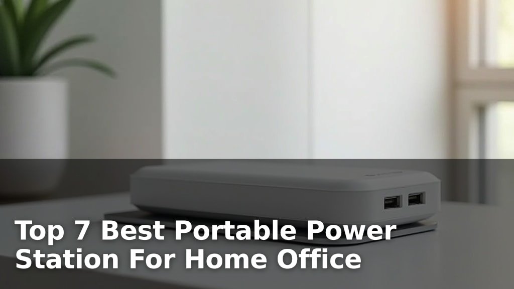 Best Portable Power Station For Home Office