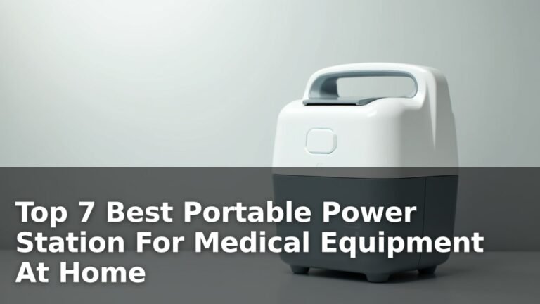 Top 7 Best Portable Power Station For Medical Equipment At Home