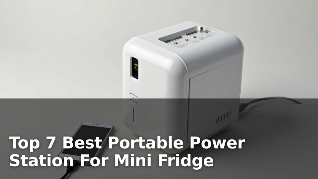 Best Portable Power Station For Mini Fridge