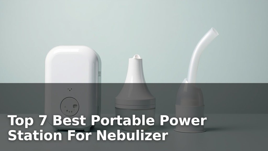 Best Portable Power Station For Nebulizer