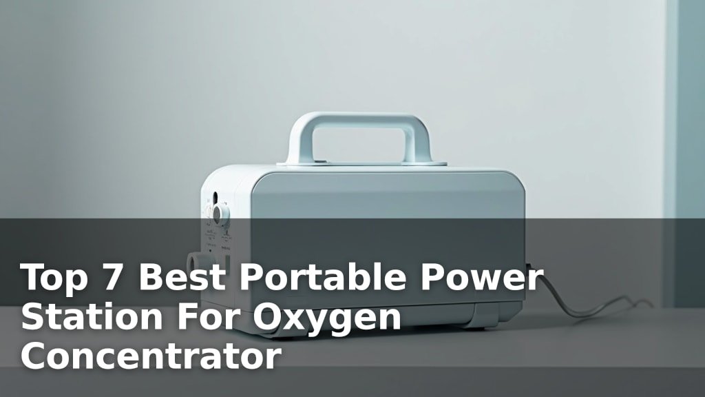 Best Portable Power Station For Oxygen Concentrator
