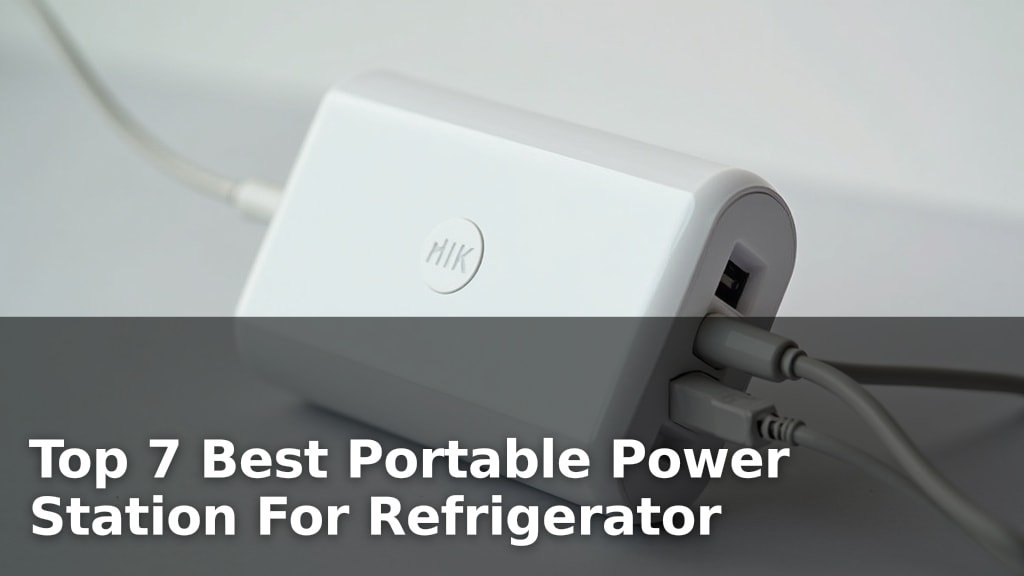 Best Portable Power Station For Refrigerator