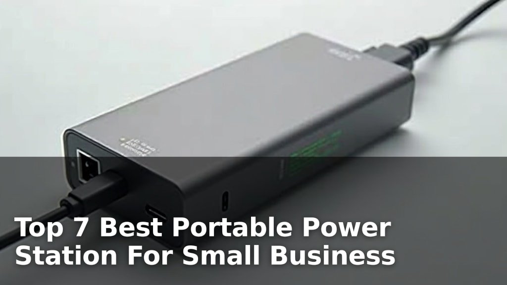 Best Portable Power Station For Small Business