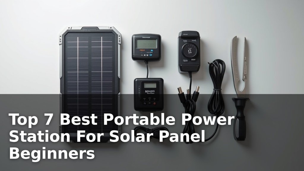 Best Portable Power Station For Solar Panel Beginners