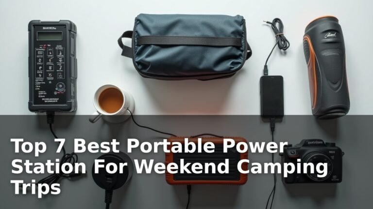 Top 7 Best Portable Power Station For Weekend Camping Trips