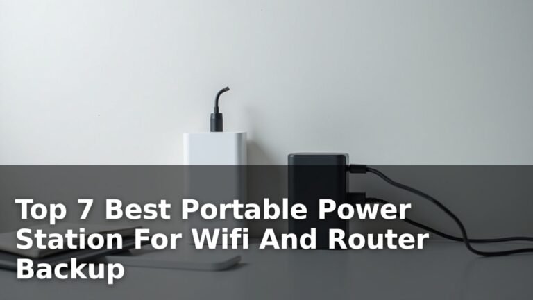 Top 7 Best Portable Power Station For Wifi And Router Backup