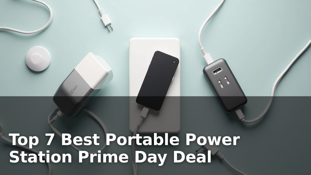 Top 7 Best Portable Power Station Prime Day Deal