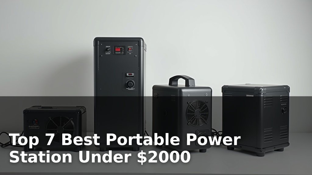 Best Portable Power Station Under $2000