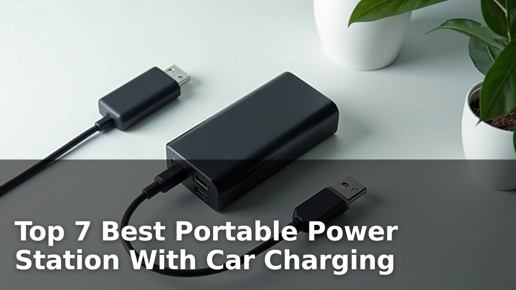 Best Portable Power Station With Car Charging