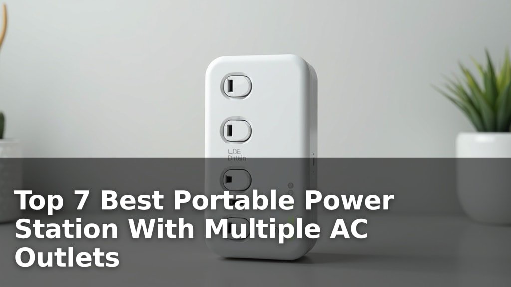 Best Portable Power Station With Multiple AC Outlets