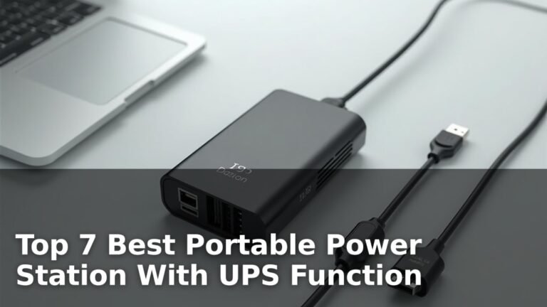 Top 7 Best Portable Power Station With UPS Function