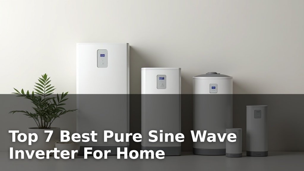 Top 7 Best Pure Sine Wave Inverter For Home