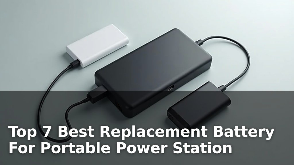 Best Replacement Battery For Portable Power Station