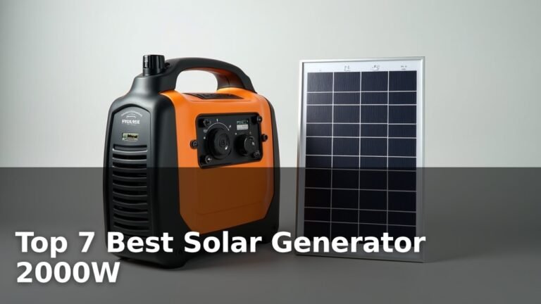 Top 7 Best Solar Generator 2000W