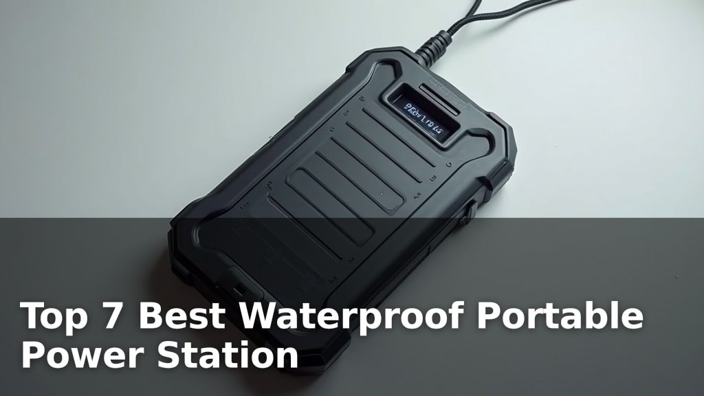 Best Waterproof Portable Power Station
