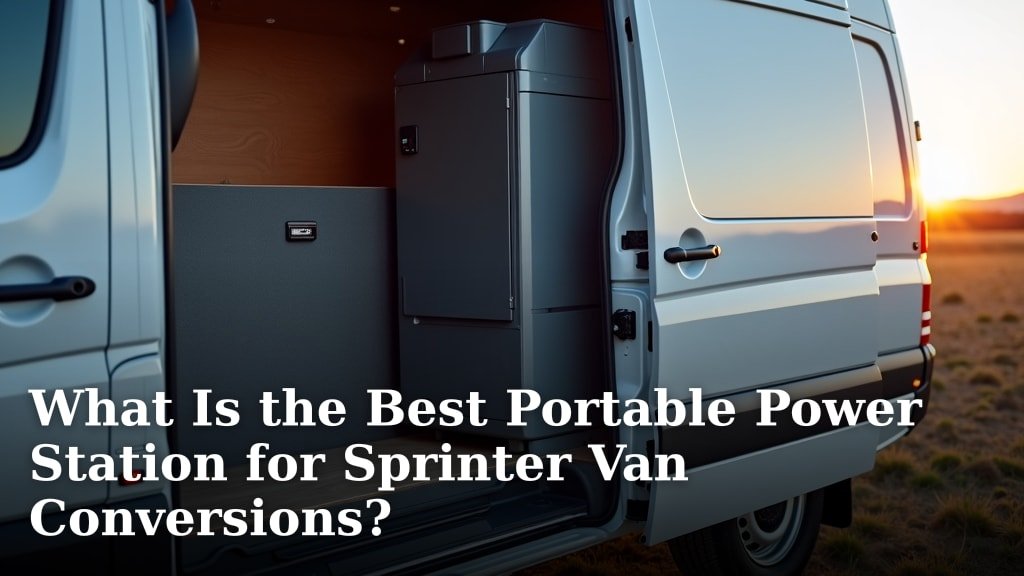 What Is the Best Portable Power Station for Sprinter Van Conversions?