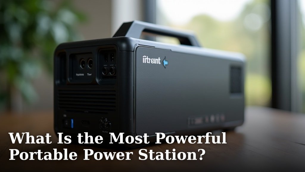 What Is the Most Powerful Portable Power Station?